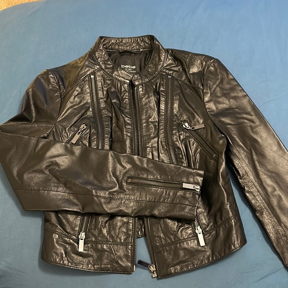 Leather Bebe jacket - Picture 1 of 5